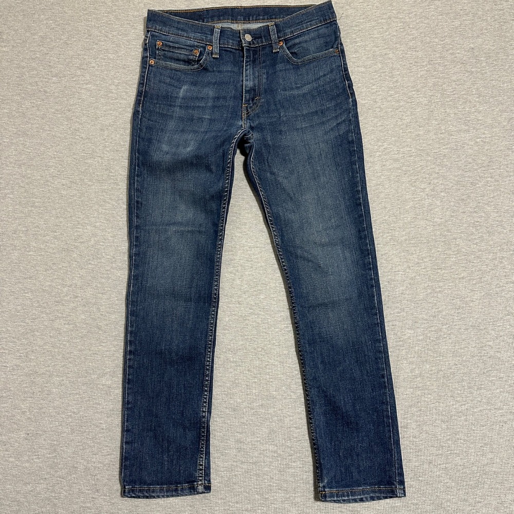 Levi's 511 Slim Fit Jeans Stretch Denim Dark Wash Blue Mens Size 31x30
